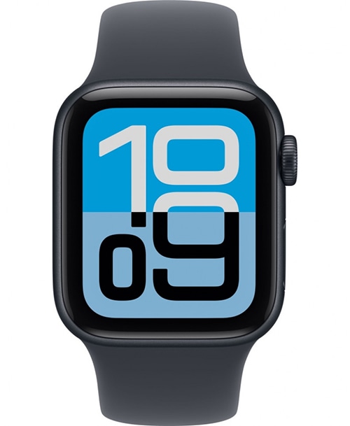 Apple Watch Series SE 3 2025 40мм Midnight Aluminium Case, Midnight Sport Band S/M — midnight