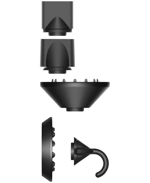 Dyson Supersonic HD08 Black / Nickel — black