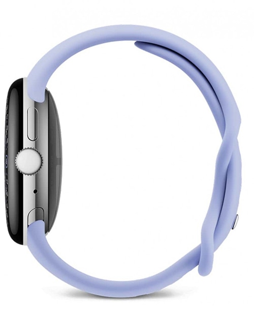 Google Pixel Watch 4 41мм LTE Polished Silver/Iris (Серебряные/Фиолетовые) — purple