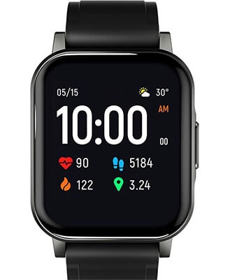 Haylou LS02 Smart Watch 2 Black (Чёрные) 36мм Bluetooth — black