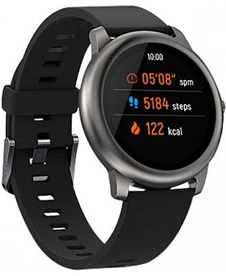 Haylou Smart Watch Solar LS05 Black (Чёрные) 34мм Bluetooth — black