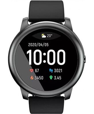 Haylou Smart Watch Solar LS05 Black (Чёрные) 34мм Bluetooth — black