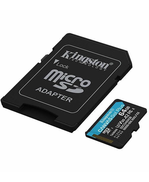 Kingston 512Gb microSDXC Canvas Go Plus 170MB/s Read UHS-I, C10, U3, V30, A2/A1 Memory Card (SDCG3/512Gb)