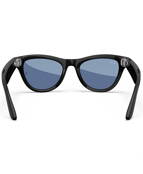 Ray-Ban Meta Skyler (Gen 1) (глянцева черная оправа, линзы синие) 150-52 — shiny-black-blue