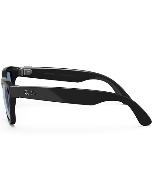 Ray-Ban Meta Skyler (Gen 1) (глянцева черная оправа, линзы синие) 150-52 — shiny-black-blue
