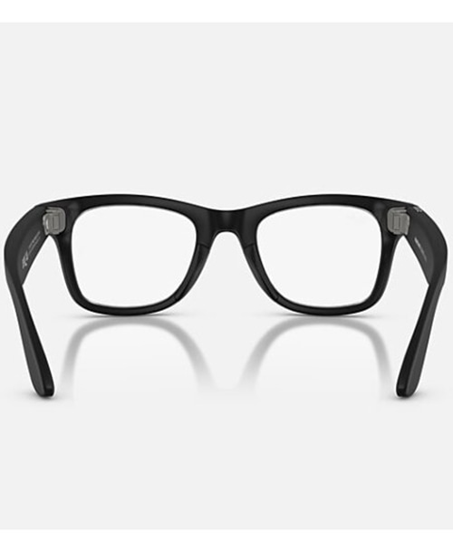 Ray-Ban Wayfarer (Gen 2) (матовая черная оправа, линзы прозрачные) 150-50 — matte-black-clear