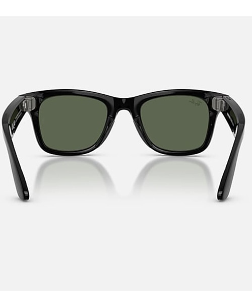 Ray-Ban Wayfarer (Gen 2) (линзы зеленые Classic G-15, глянцевая черная оправа) 150-50 — shiny-black-green