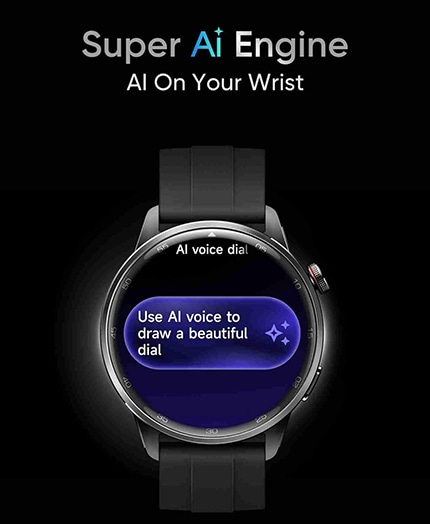 Realme Watch S2 Midnight Black (Чёрные) 34мм Bluetooth — black