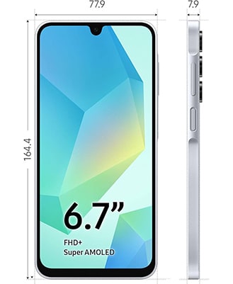 Samsung Galaxy A16 5G 4Gb/128Gb Light Gray (Серый) — silver