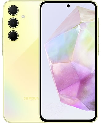 Samsung Galaxy A35 (nano SIM+eSIM) 8Gb/128Gb Lemon (Лимонный)