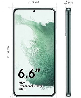 Samsung Galaxy S22 Plus 5G РЕФ (1 Сим) 8Gb/256Gb Green (Зелёный) — green