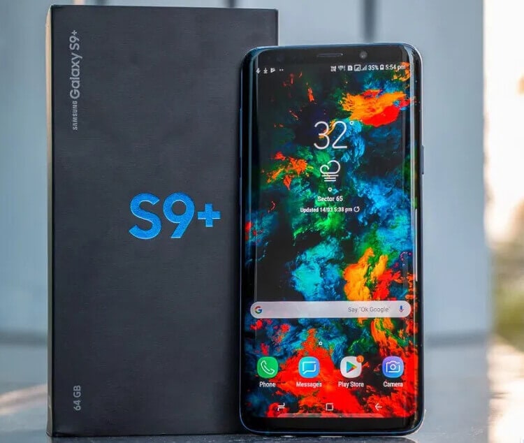 Samsung Galaxy S9+ Plus (РЕФ 2 sim) 6Gb/128Gb Gold (Золотой)