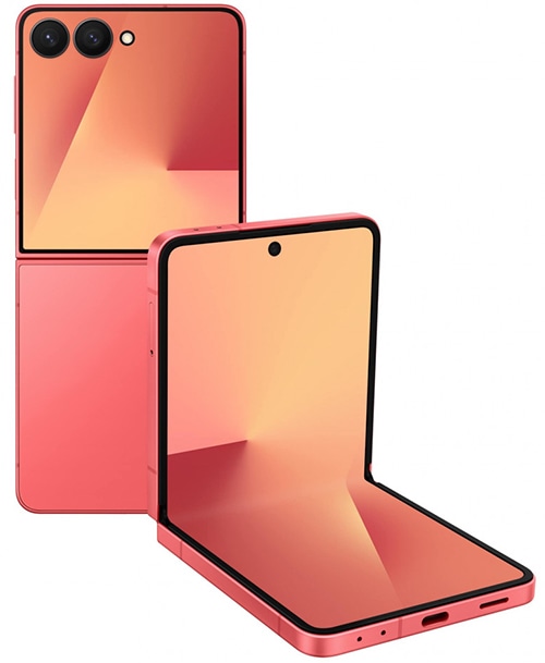 Samsung Galaxy Z Flip 7 (nano SIM+eSIM) 12Gb/512Gb Coral Red (Кораловаый красный) — coral