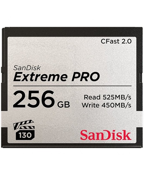 SanDisk 128GB Extreme PRO CFast 2.0 Memory Card (SDCFSP-128G-G46D)