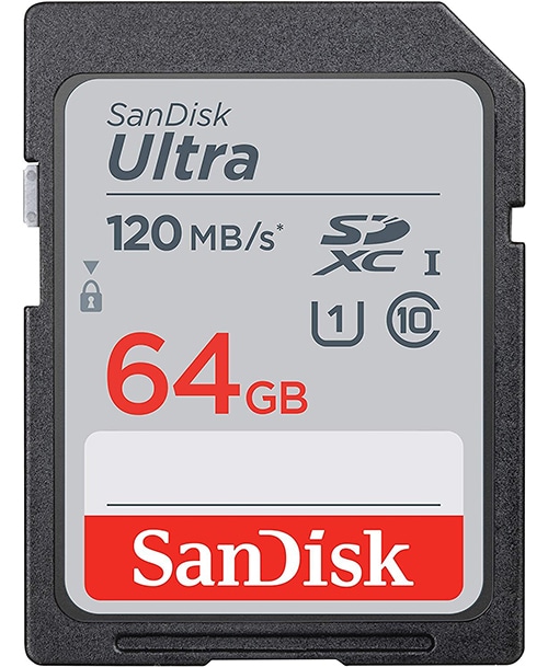 SanDisk 32GB Ultra SDXC UHS-I Memory Card - 120MB/s (SDSDUN4-032G-GN6IN)