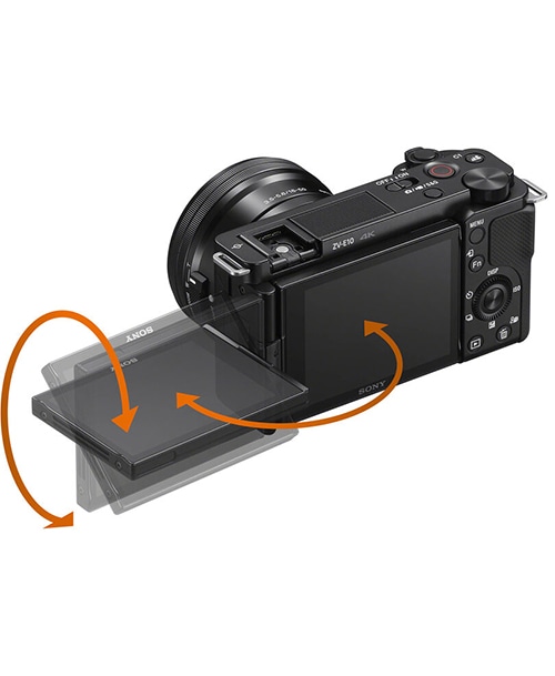 Sony Alpha ZV-E10 Kit 16-50mm Black (Чёрная) — black