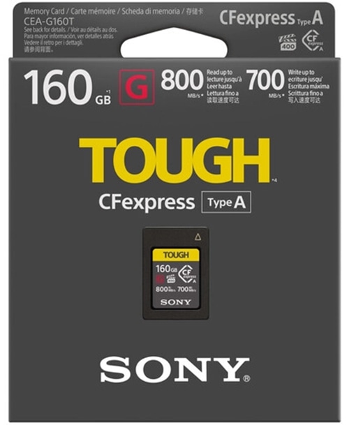 Sony 320GB CFexpress Type A TOUGH Memory Card (CEAG320T)