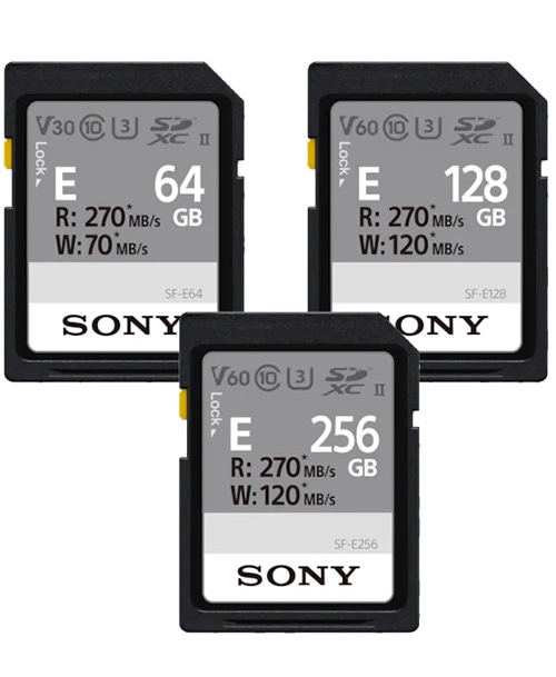 Sony 64GB SDXC UHS-II(CLASS 70/270W) (SF-E64/T1)