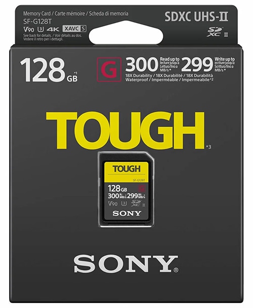 Sony 64GB SF-G Tough Series UHS-II SDXC Memory Card (SF-G64)