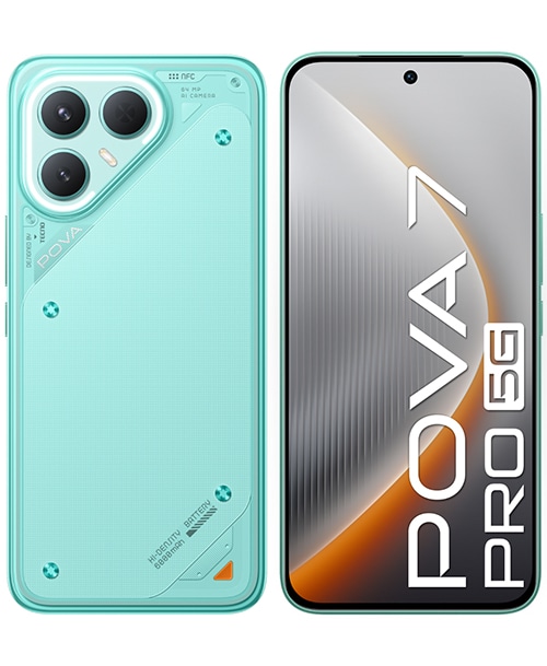 TECNO POVA 7 Pro 5G 12Gb/256Gb Neon Cyan (Бирюзовый) — green