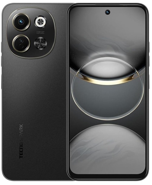 TECNO Spark 30 5G 6Gb/128Gb Black (Чёрный)