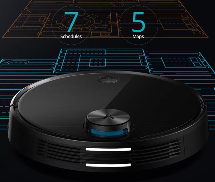 Viomi Cleaning Robot V3 Black (Чёрный)